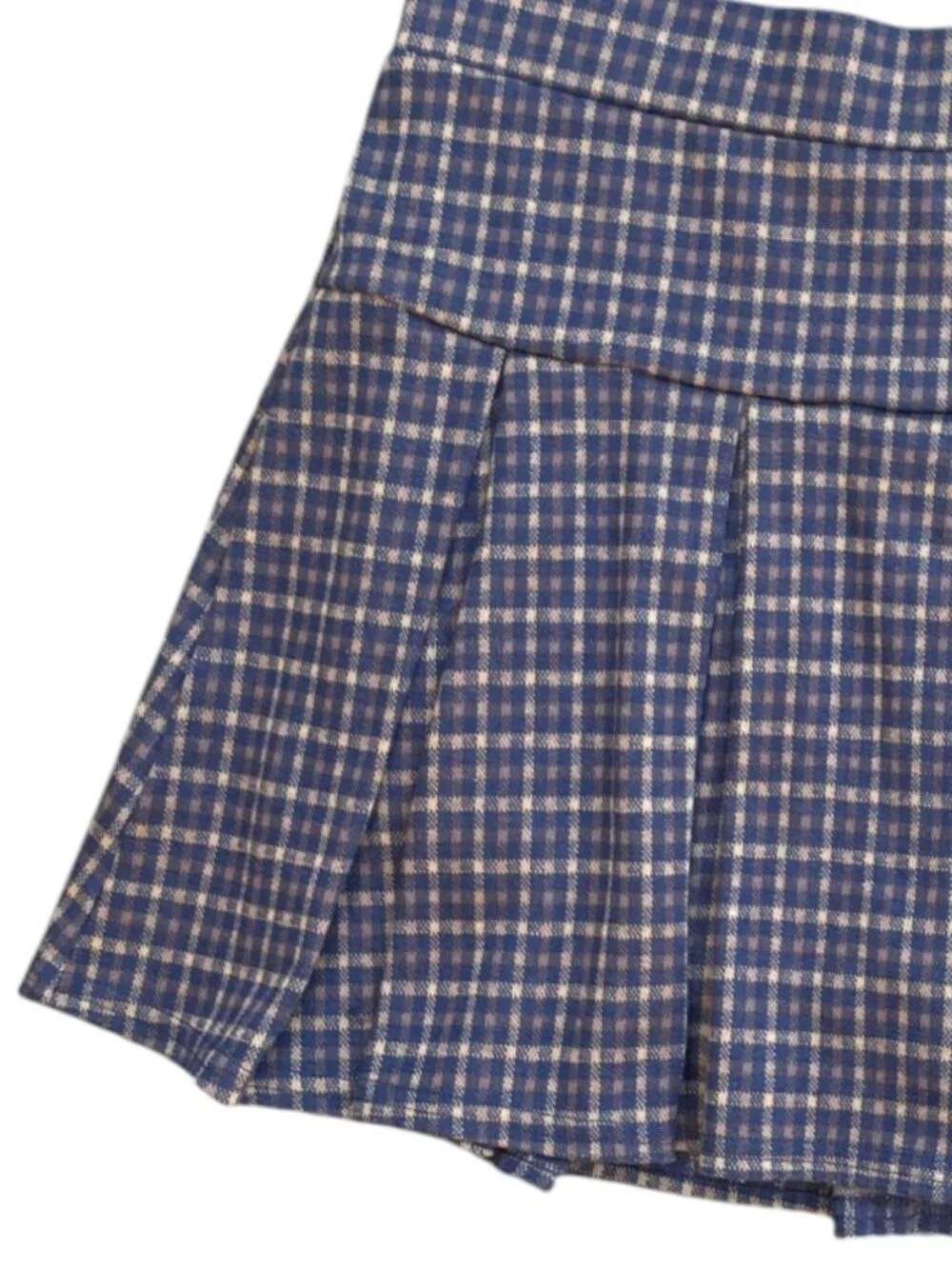 American Eagle Brown Pleated Mini Skirt Academia School Girl Tennis Skort-S Long